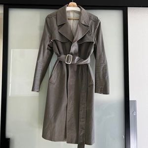 Zara Gray Trench Coat